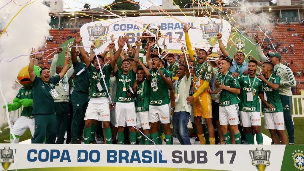 Atual campeão, Sub-17 do Palmeiras estreia na Copa do Brasil